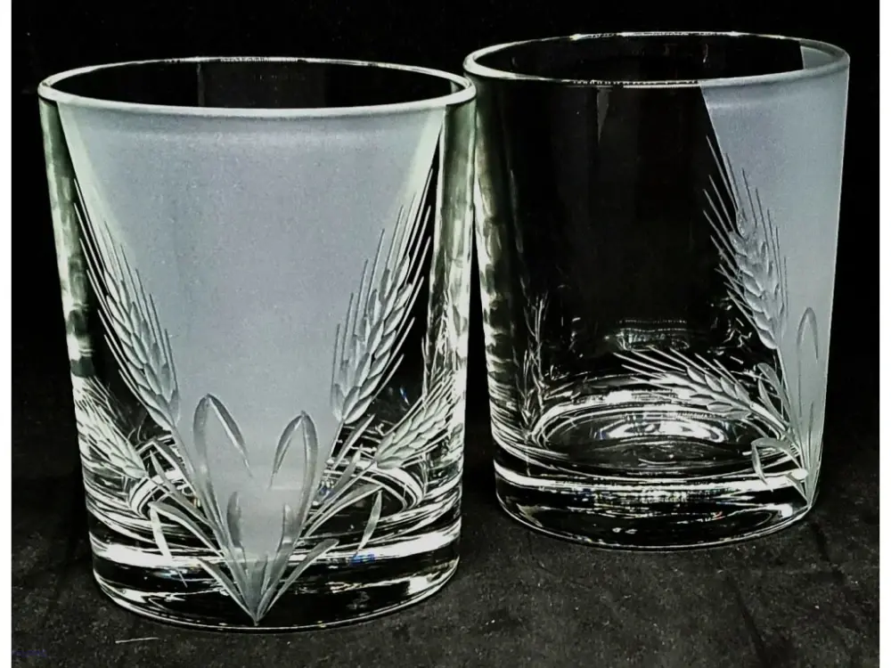 Sklenice DUO whisky s rytinou / KLAS