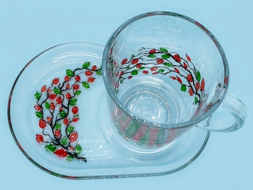 Hrnek s podšálkem ŠÍPEK