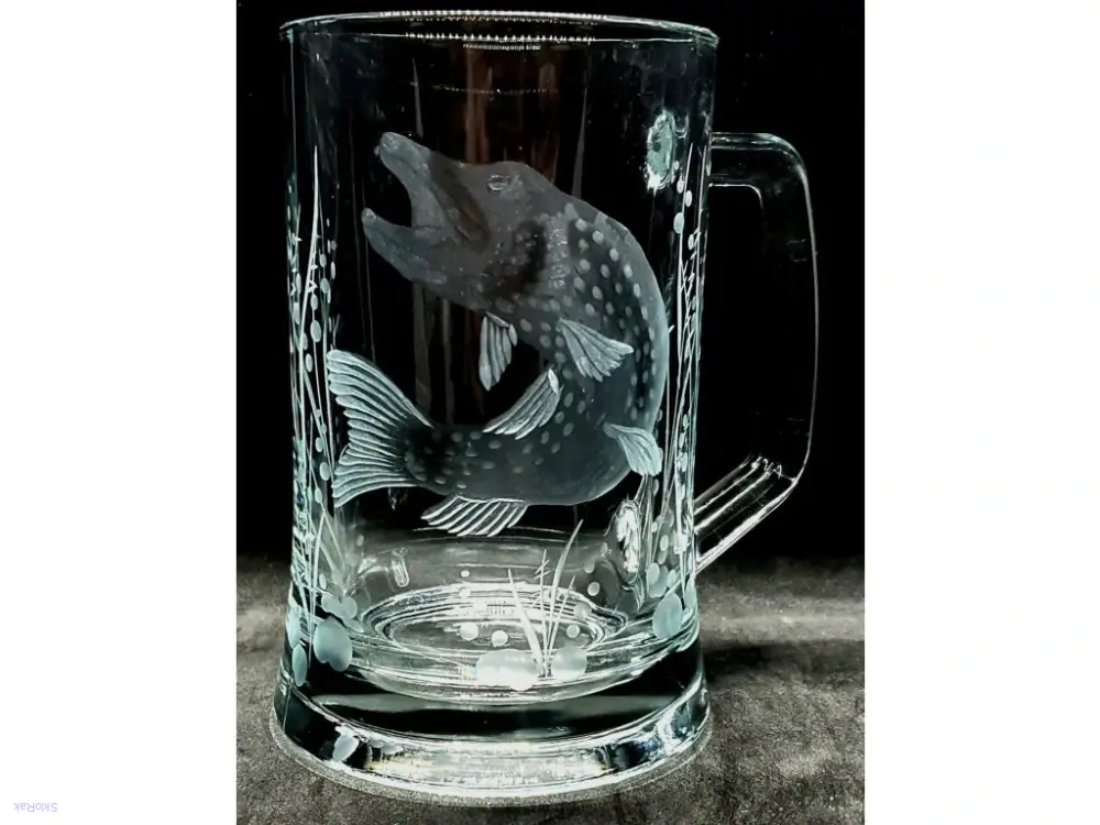 Sklenice na pivo s uchem ŠTIKA / KAPR