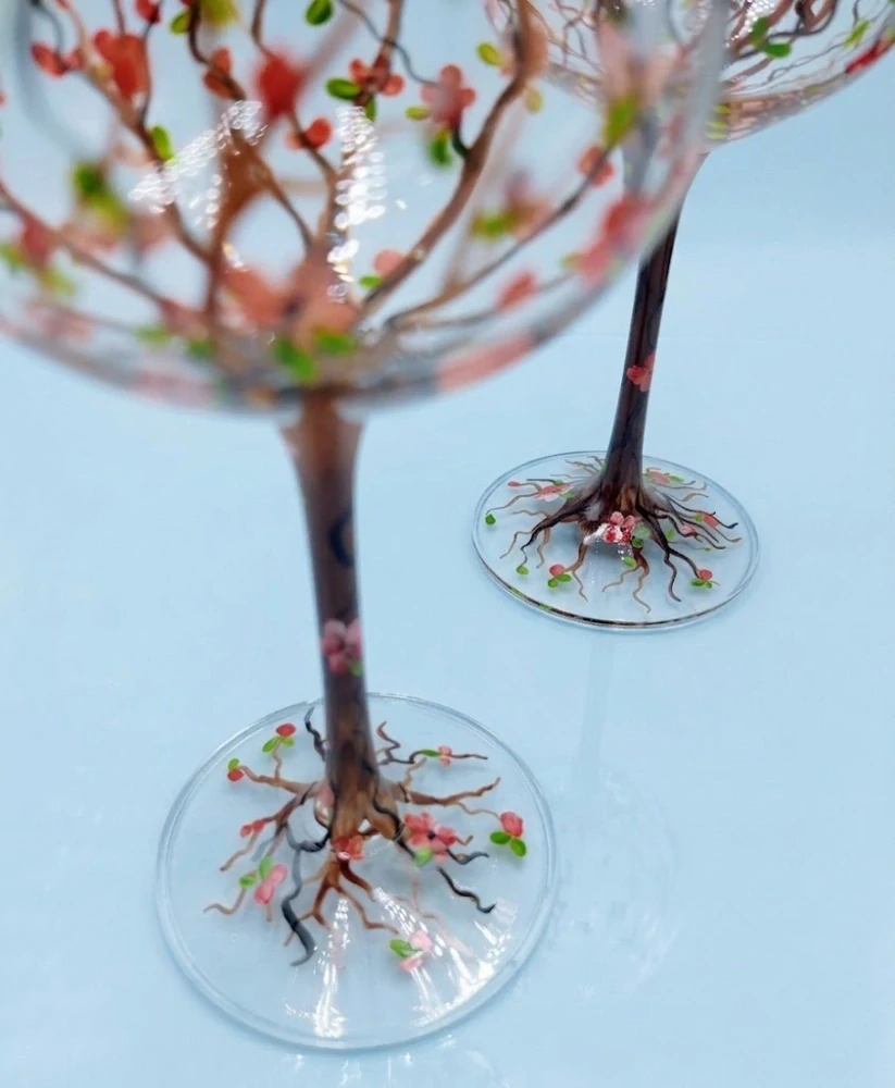 Sklenice na víno SAKURA 2