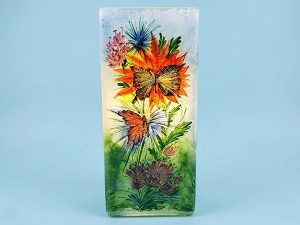 Skleněná lampa MOTÝLÍ