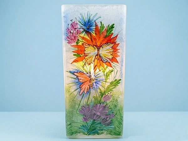 Skleněná lampa MOTÝLÍ