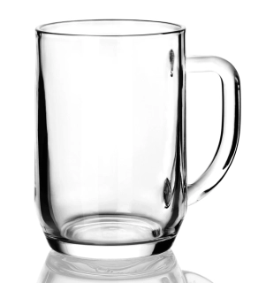 Sklenice na pivo s uchem 0,5 l