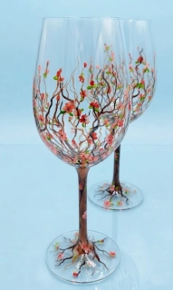 Sklenice na víno SAKURA 1