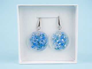 Skleněné náušnice POMNĚNKY