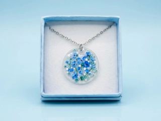 Skleněný amulet POMNĚNKY C